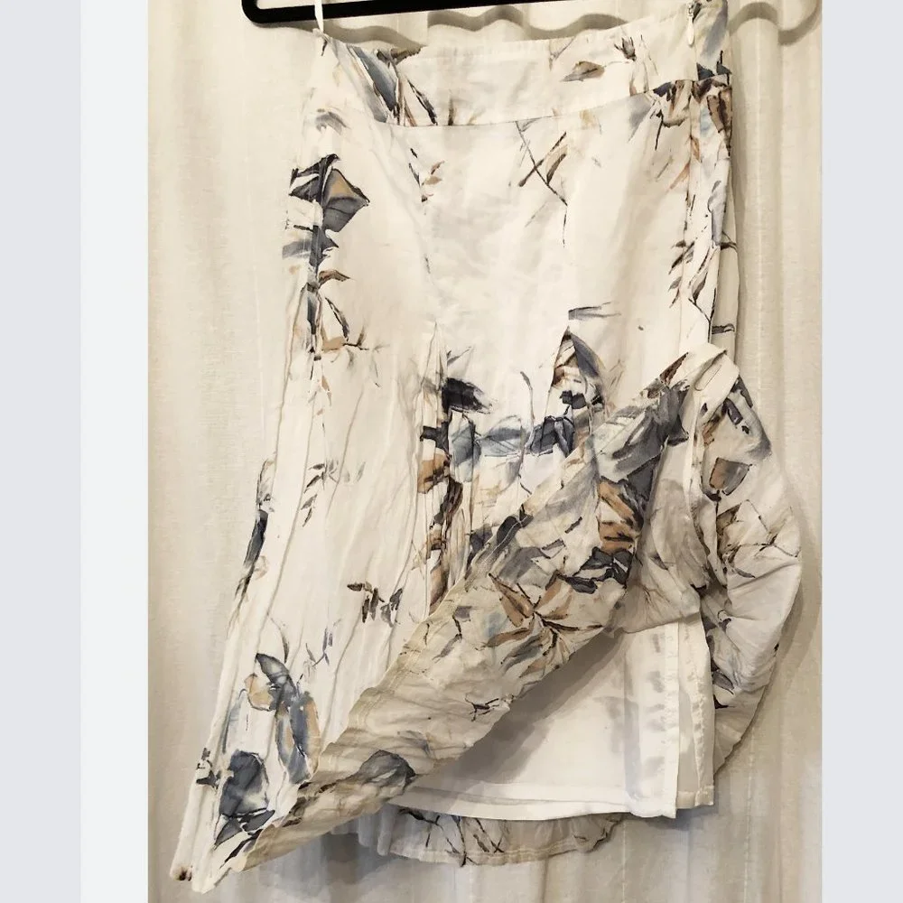 Floral Knee Length Skirt - Picture 5 of 15